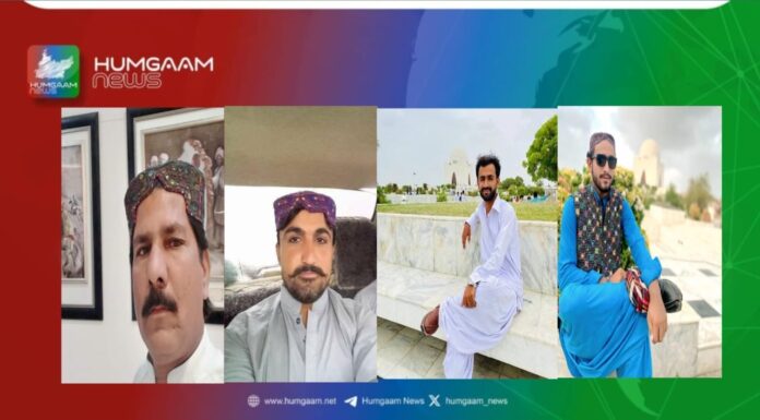 ڈیرہ بگٹی میں آئی ایس آئی اور سی ٹی ڈی نے پانچ افراد کو جبری لاپتہ کردیا