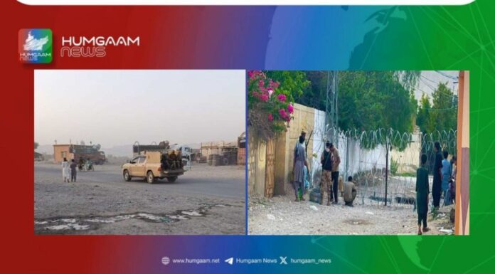 زہری قابض پاکستانی فوج کی مقامی زمینوں پر قبضہ اور نئے فوجی کیمپ اور چوکیوں کی تعمیر کا سلسلہ جاری