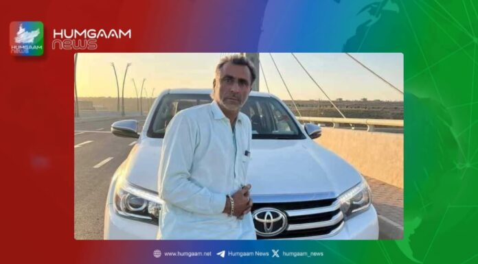 کشمور سےامن پسند سماجی کارکن ڈاڈو عرف دلدار جکھرانی بلوچ مبینہ طور پر ریاستی اداروں کے ہاتھوں لاپتہ