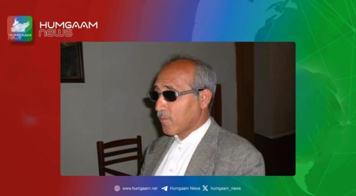 براہوی زبان کے معروف شاعر اسحاق سوز سمالانی انتقال کرگئے۔