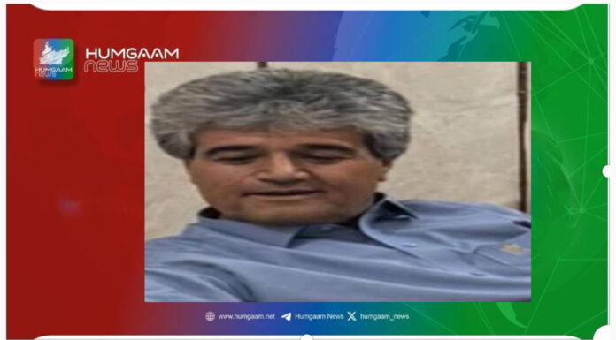 دزاپ کے علاقے نصرت آباد میں مسلح ڈاکوں کی فائرنگ ایک بلوچ شہری جاں بحق