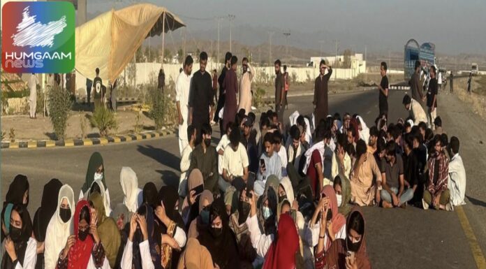 مکران میڈیکل کالج تربت میں نتائج کے خلاف طلبہ کا احتجاج، سی پیک شاہراہ بلاک