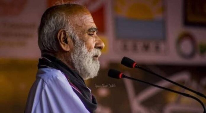 اورماڑہ میں مبارک قاضی کی یاد میں طے شدہ ادبی تقریب منسوخ، تشہیری بینرز ہٹانے کی اطلاعات