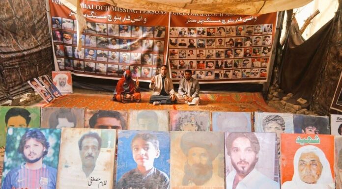 شال، بلوچستان میں جبری گمشدگیوں کے خلاف وی بی ایم پی کا احتجاجی کیمپ 6041ویں روز بھی جاری