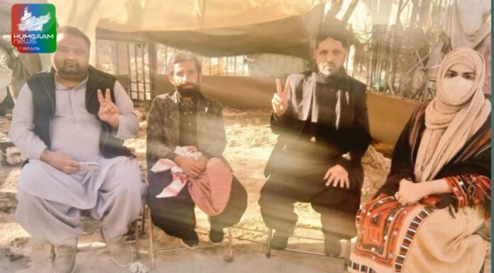 جبری گمشدگیوں کے خلاف وائس فار بلوچ مسنگ پرسنز کا احتجاجی کیمپ 6050ویں روز میں داخل
