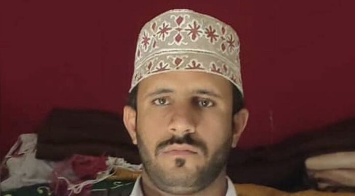 راسک، قابض ایرانی فورسز کے ہاتھوں ایک بلوچ شہری جبری لاپتہ