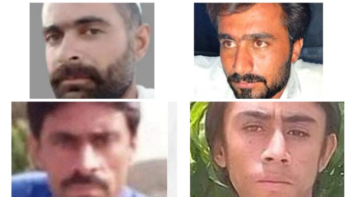 پنجگور، دکی میں 4 بلوچ نوجوانوں کی جبری گمشدگی کے بعد ماورائے عدالت قتل ،بلوچ نسل کشی کا تسلسل ہے۔ بی وائی سی