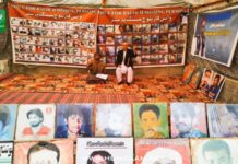 شال: جبری گمشدگیوں کے خلاف احتجاج جاری