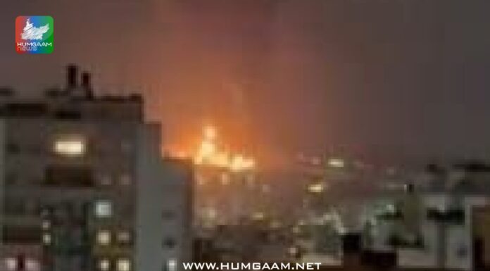 حملوں کے بعد تہران اور کرج کی آئل ریفائنریوں میں آگ بھڑک اٹھی