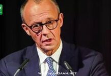 ایرانی حکومت کے خاتمے سے جنگ جلد ختم ہو سکتی ہے ۔ جرمن چانسلر