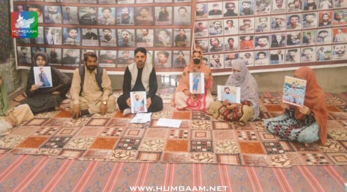 کوئٹہ: وی بی ایم پی کا احتجاجی کیمپ 6106ویں روز میں داخل، لاپتہ افراد کی بازیابی کا مطالبہ
