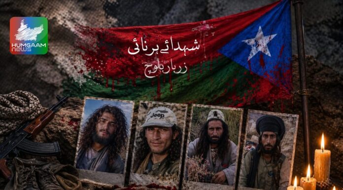 شہدائے ہرنائی تحریر: زربار بلوچ Edit with Elementor Add Media VisualText Paragraph Formats p Word count: 534 Featured image Move upMove downToggle panel: Featured image Click the image to edit or update Remove featured image Blog Categories Move upMove downToggle panel: Blog Categories All Categories Most Used خبریں قومی خبریں انٹرنشنل آرٹیکلز مسنگ پرسنز بلوچی رپورٹس فوری خبر FBM Publish Move upMove downToggle panel: Publish Preview (opens in a new tab) Status: Draft Edit Edit status Visibility: Public Edit Edit visibility Publish immediately Edit Edit date and time Open Graph and Twitter Card Tags Move upMove downToggle panel: Open Graph and Twitter Card Tags ACP Settings Move upMove downToggle panel: ACP Settings Autoptimize this page Move upMove downToggle panel: Autoptimize this page Featured Audio Move upMove downToggle panel: Featured Audio Paste an audio link from SoundCloud, Spotify or self-hosted it will be embedded in the post and the thumb used as the featured image of this post. You need to choose Audio Format from above to use Featured Audio. Featured Video Move upMove downToggle panel: Featured Video Format Move upMove downToggle panel: Format Post Formats Standard Video Audio Tags Move upMove downToggle panel: Tags Add New Tag Separate tags with commas Choose from the most used tags Post Attributes Move upMove downToggle panel: Post Attributes Post Settings Move upMove downToggle panel: Post Settings General Smart List Reviews Autoload Options Post template: ? Single Post Template – Default RTL PRO (2) Single Post Template – Default RTL PRO Primary category: ? If the posts has multiple categories, the one selected here will be used for settings and it appears in the category labels. Sidebar position: ? Custom sidebar: ? Default Sidebar Subtitle: This text will appear under the title Gallery: Add images which could be used to display a gallery on a post. Quote on blocks: Show a quote (only when this article shows up in blocks that support quote and only on blocks that are on one column) Source name: This name will appear at the end of the article in the “source” spot on single posts. It can also be used as a custom field within the Custom Field shortcode: td_source, in the Module Templates Source url: Full url to the source. It can also be used as a custom field within the Custom Field shortcode: td_source_url, in the Module Templates Via name: Via (your source) name, this will appear at the end of the article in the “via” spot. It can also be used as a custom field within the Custom Field shortcode: td_via, in the Module Templates Via url: Full url for via. It can also be used as a custom field within the Custom Field shortcode: td_via_url, in the Module Templates Custom Label: This label will appear on Flex modules/blocks as a category tag. It can also be used as a custom field within the Custom Field shortcode: td_custom_cat_name Custom Label url: Full url for Custom Label. It can also be used as a custom field within the Custom Field shortcode: td_custom_cat_name_url Excerpt Move upMove downToggle panel: Excerpt Send Trackbacks Move upMove downToggle panel: Send Trackbacks Send trackbacks to: Separate multiple URLs with spaces Trackbacks are a way to notify legacy blog systems that you’ve linked to them. If you link other WordPress sites, they’ll be notified automatically using pingbacks, no other action necessary. Custom Fields Move upMove downToggle panel: Custom Fields Add New Custom Field: Name Value Enter new Custom fields can be used to add extra metadata to a post that you can use in your theme. Discussion Move upMove downToggle panel: Discussion Slug Move upMove downToggle panel: Slug