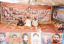 وی بی ایم پی کا احتجاجی کیمپ 6185ویں روز بھی جاری، جبری گمشدگیوں کے خاتمے اور لاپتہ افراد کی بازیابی کا مطالبہ