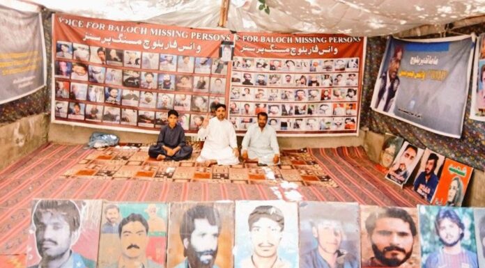 وی بی ایم پی کا احتجاجی کیمپ 6185ویں روز بھی جاری، جبری گمشدگیوں کے خاتمے اور لاپتہ افراد کی بازیابی کا مطالبہ