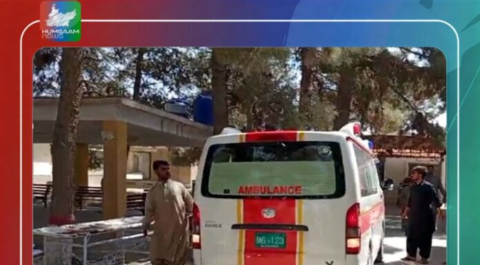 دالبندین میں ایمبولینس پر مسلح افراد کی فائرنگ سے 5 افراد زخمی، اسپتال ذرائع
