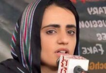 ریاستی تشدد کی شدید مذمت ،ڈاکٹر ماہ رنگ بلوچ کا کشمیری مظاہرین سے اظہار یکجہتی
