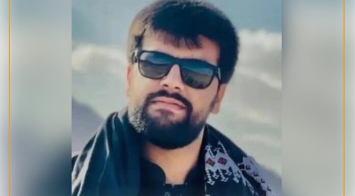 زاہدان میں نامعلوم مسلح افراد کی فائرنگ سے نوجوان بلوچ شہری جاں بحق