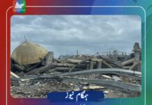 غزہ میں اسرائیلی بمباری سے مسجد شہید، قریبی مکانات بھی تباہ