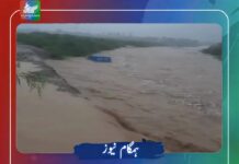 بارشوں اور سیلاب سے ڈیرہ غازی خان کے قبائلی علاقوں میں ندی نالے بپھر گئے