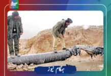 بولان: 18 انچ قطر کی گیس پائپ لائن دھماکا خیز مواد سے تباہ