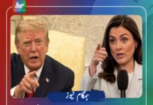 ٹرمپ خاتون رپورٹر پر برس پڑے؛ صحافی کے بچوں کو بھی نشانہ بنایا گیا؛ ویڈیو وائرل