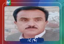 ،نوشکی میونسپل کمیٹی کے کونسلر جانان بڑیچ اغوا