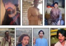 وڈھ، سارونہ اور شاہ نورانی سے متعدد نوجوانوں کی جبری گمشدگی کی اطلاعات